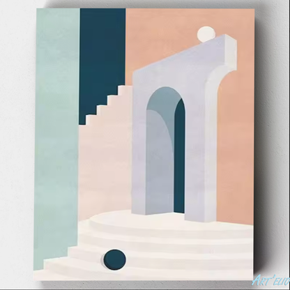 The stairs -1 2x16in