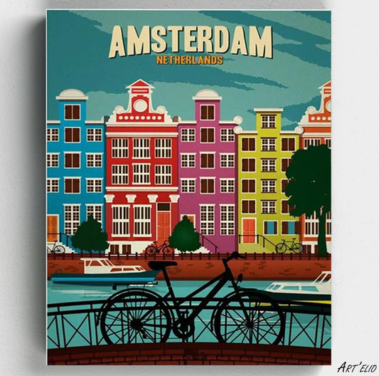 Amsterdam - 30x40cm