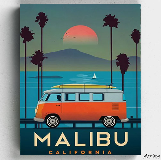 Malibu - 12x16in