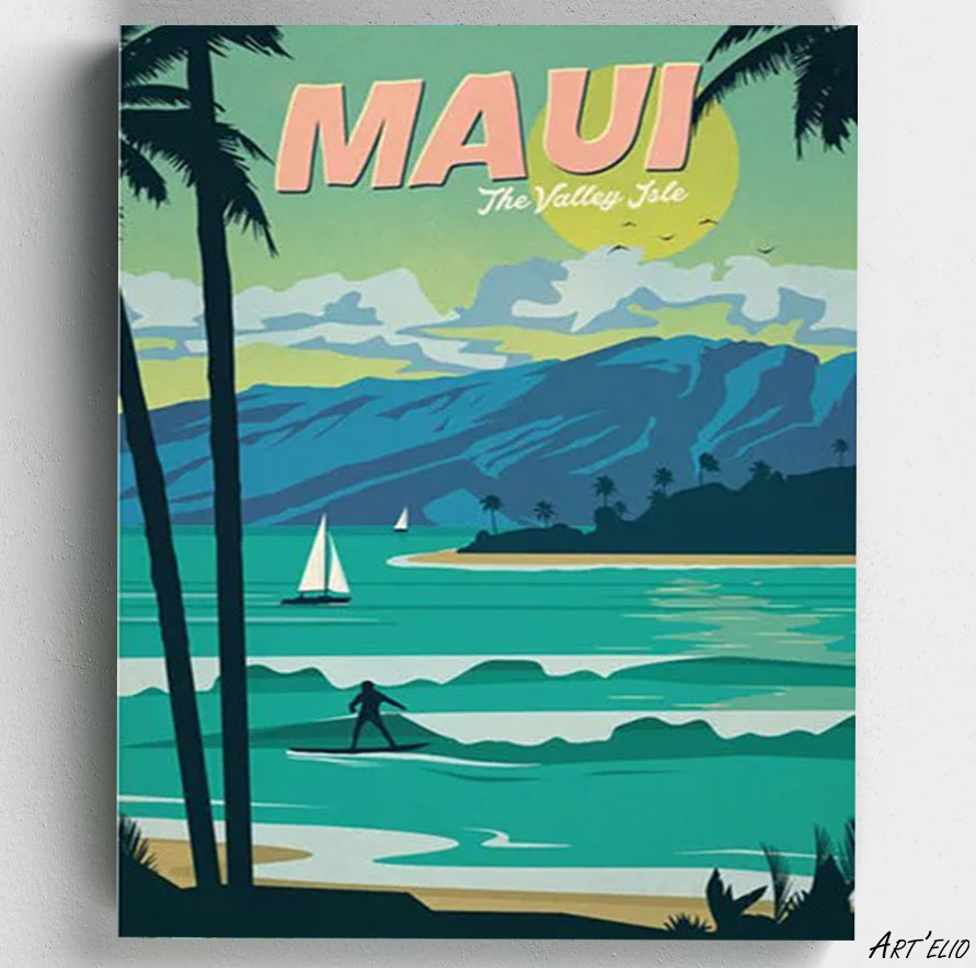 Maui - 30x40cm