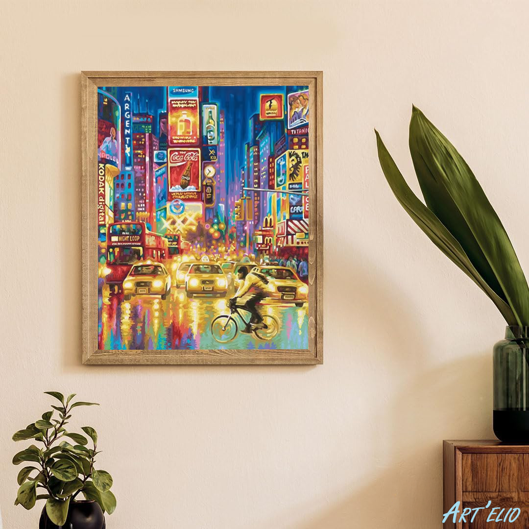 New-York , Time-Square - 12x16in