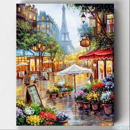 Paris -12x16in