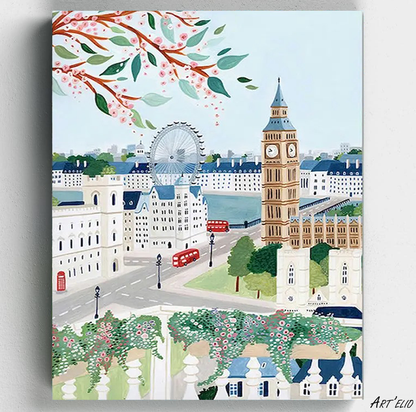 Iconic London - 12x16in