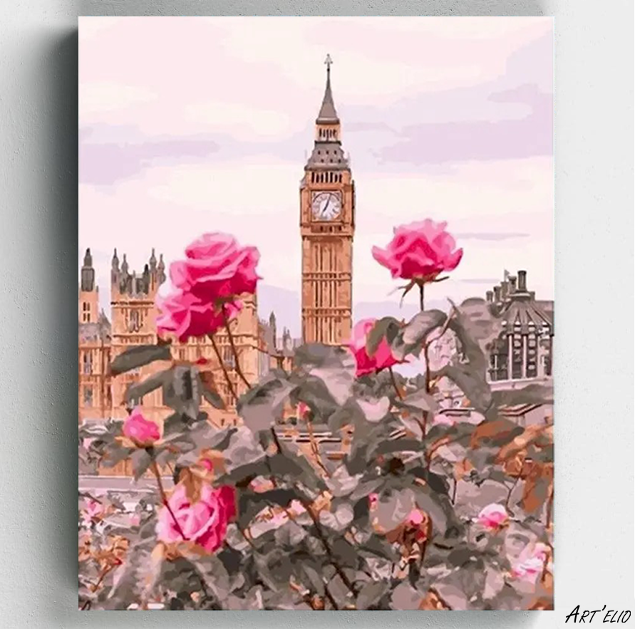 Big Ben intemporel - 30x40cm